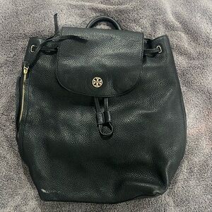 Tori Burch Leather Backpack